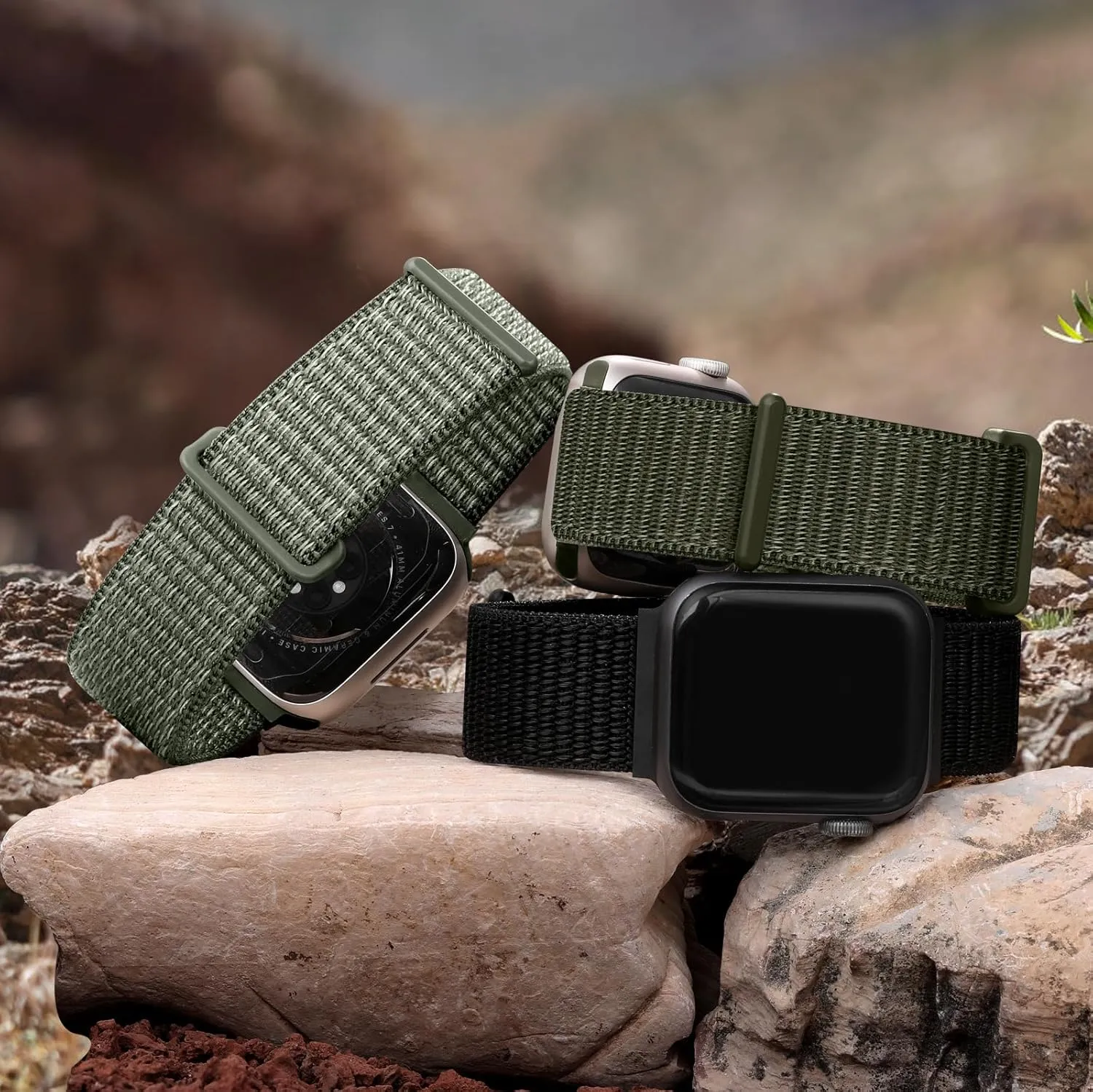 10 Pack Soft Nylon Bands Compatible with Apple Watch for Women Men 38mm 40mm 41mm 42mm 44mm 45mm 49mm, Breathable Stretchy Braided Solo Loop Strap for iWatch Series Ultra 10/9/8/7/6/5/4/3/2/1/SE