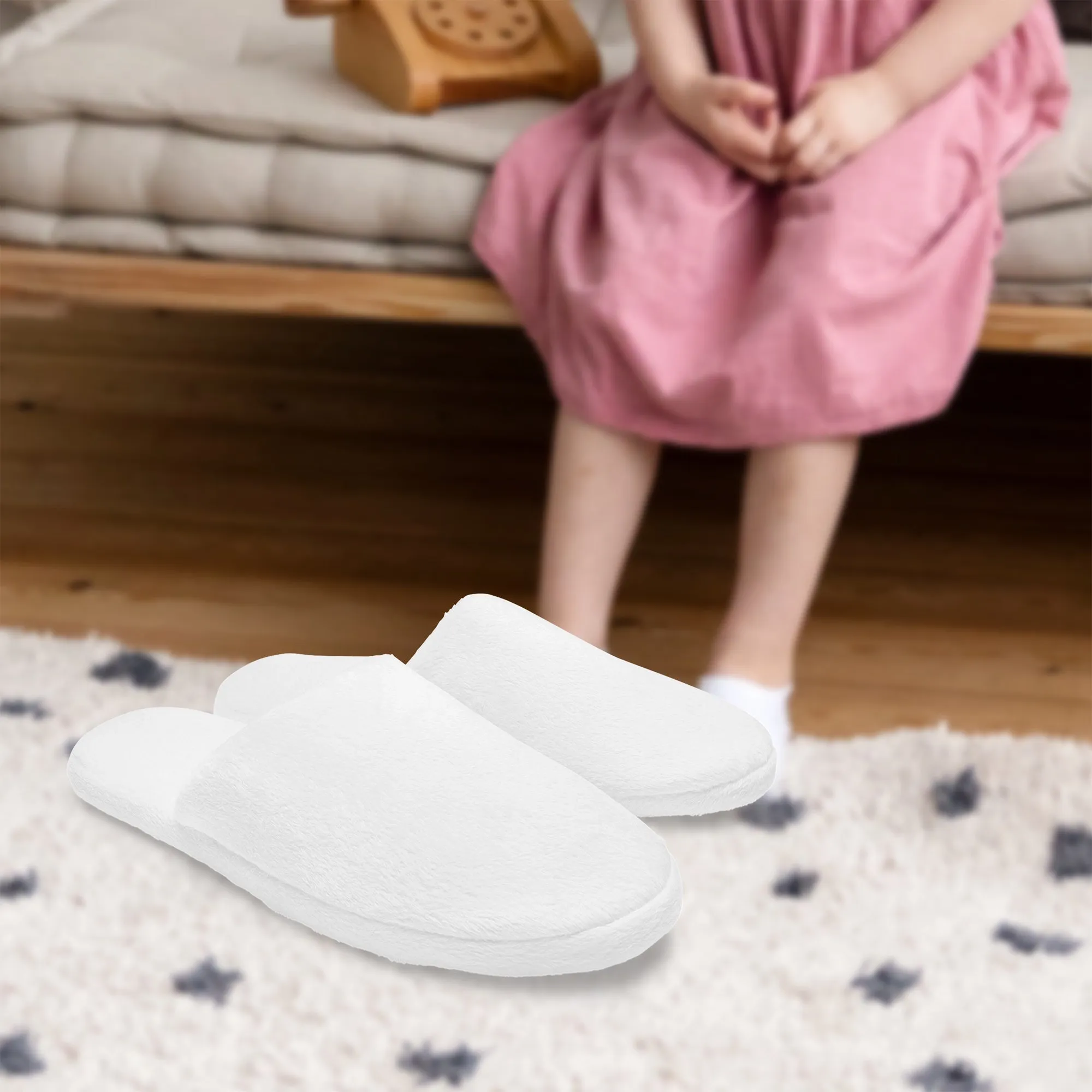 1142. Kid's Light Cotton Slippers