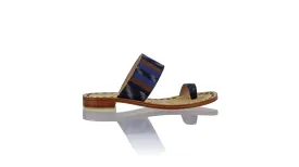 Arini 20mm Flat - Black & Black V Endek