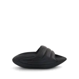 B-It Quilted Lambskin Slider in Black