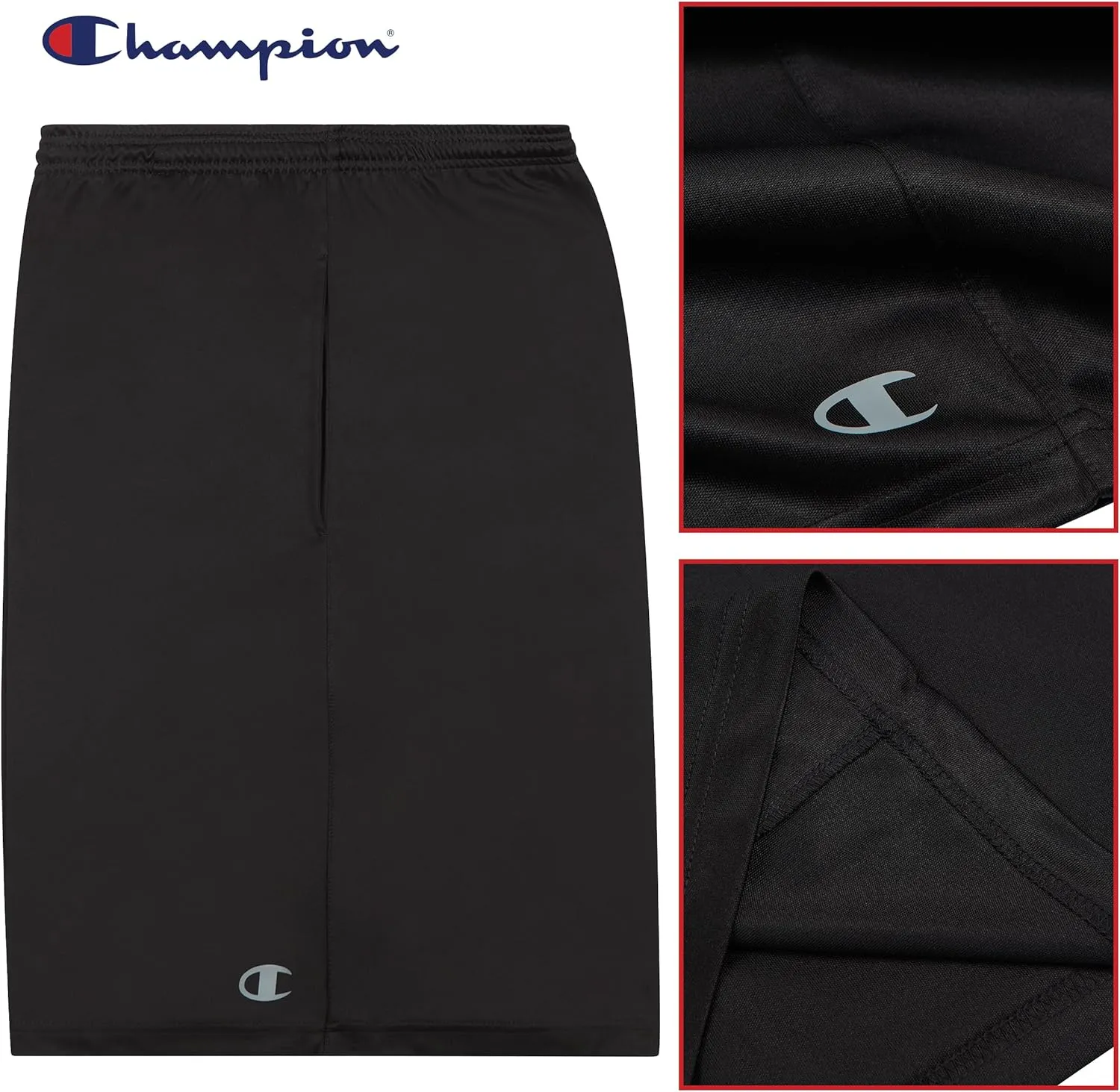 Champion Gym Shorts Men Big and Tall - 2 Pack Performance Dry Fit Running Shorts
