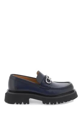 gancini loafers with chunky sole
