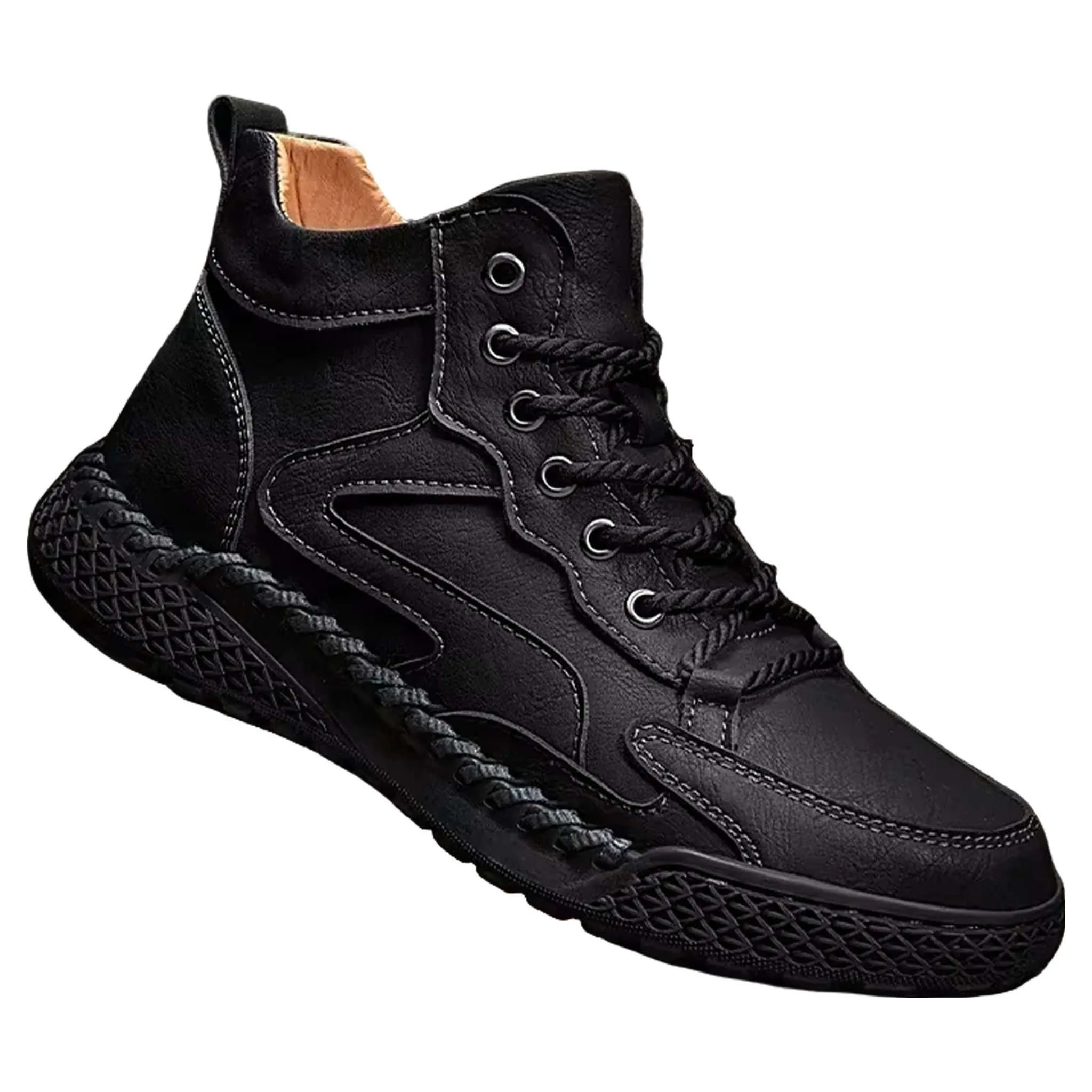High-Top Winter Hiking Sneakers