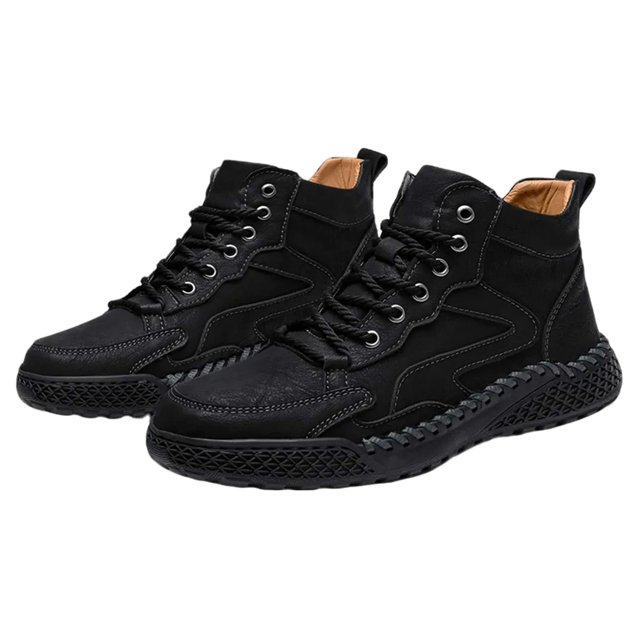 High-Top Winter Hiking Sneakers
