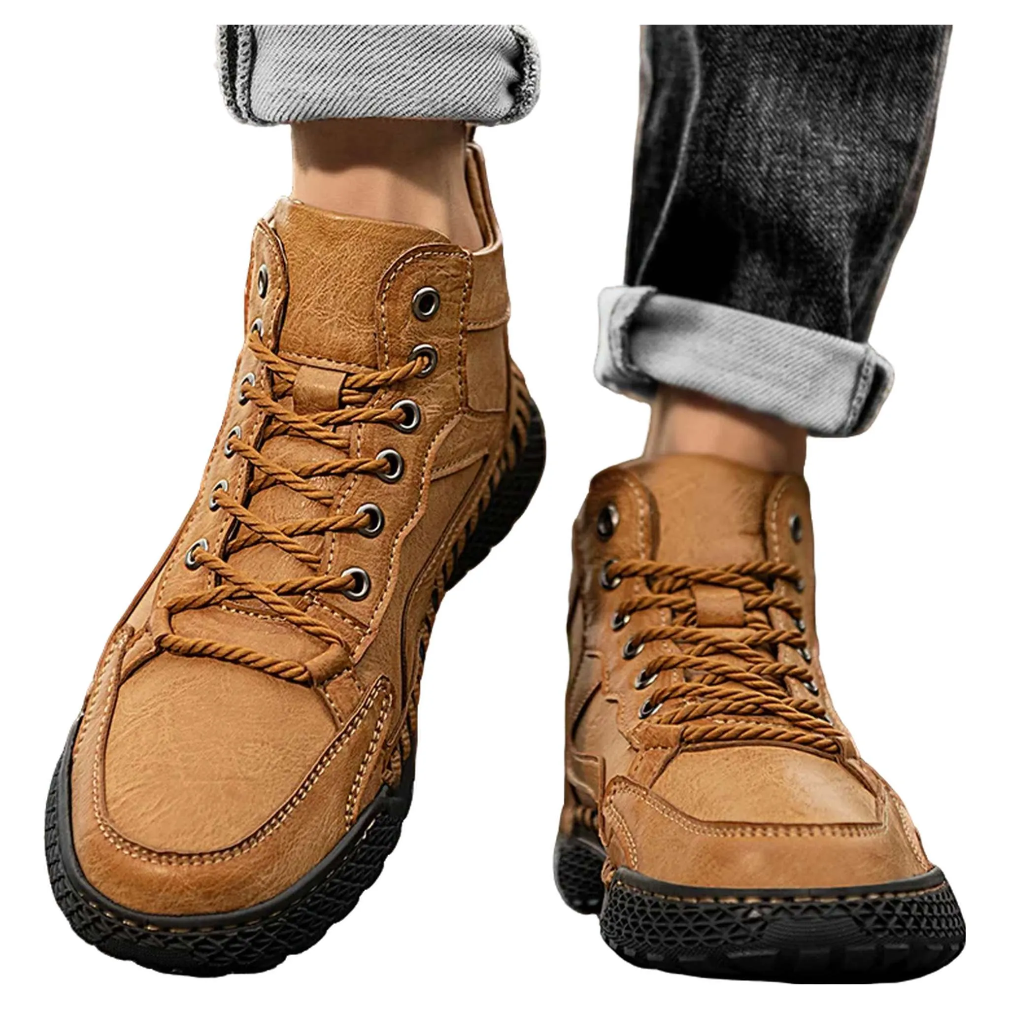 High-Top Winter Hiking Sneakers