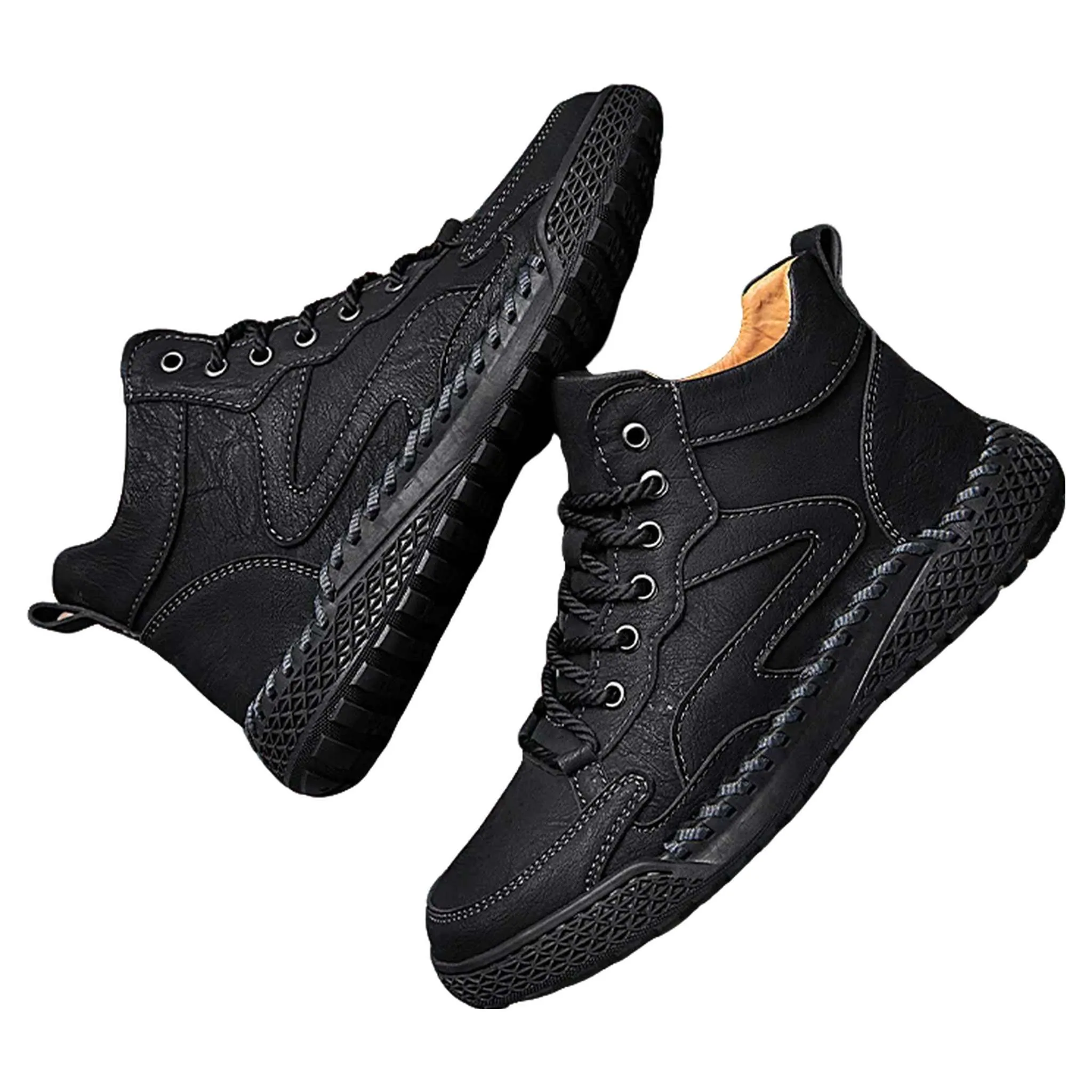 High-Top Winter Hiking Sneakers