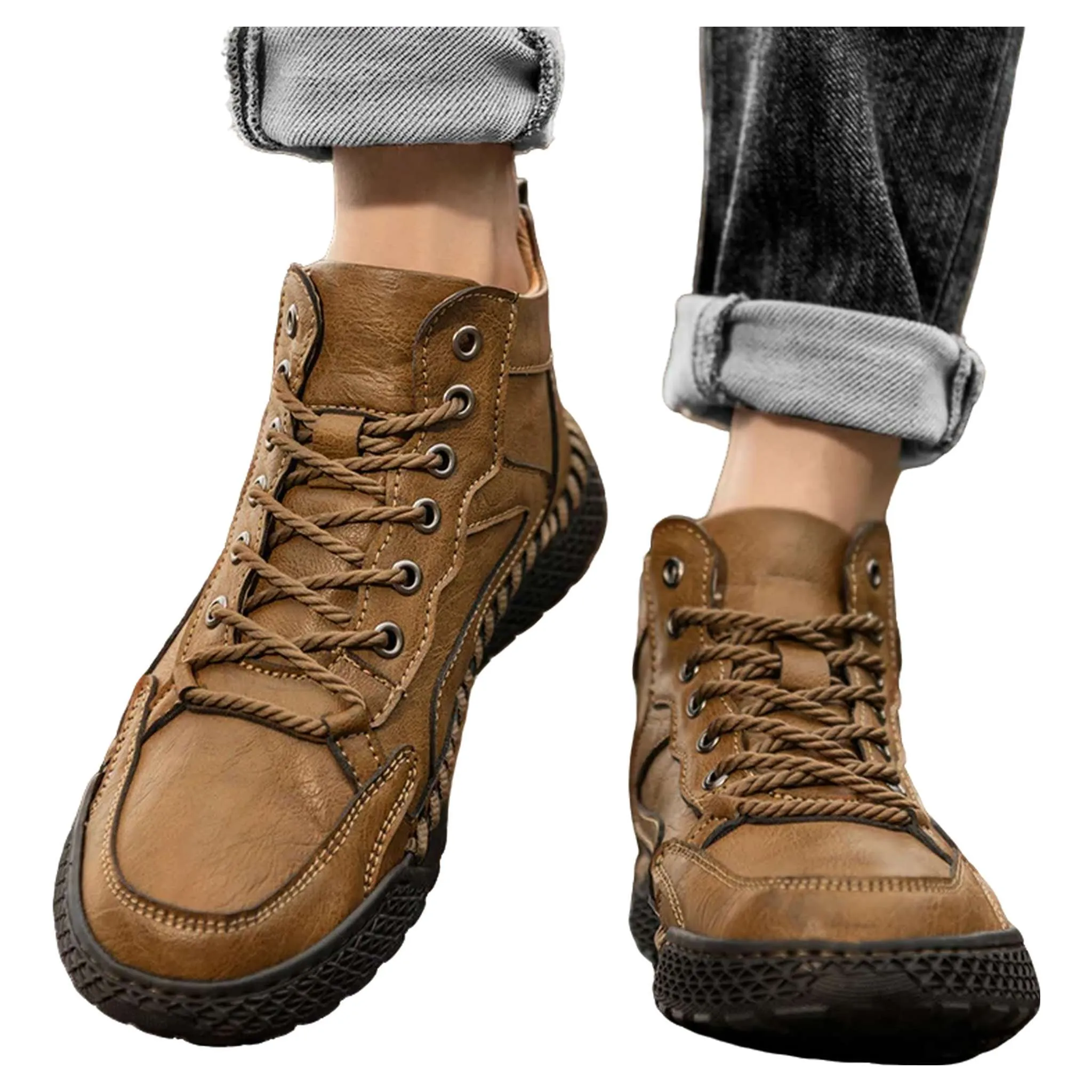 High-Top Winter Hiking Sneakers