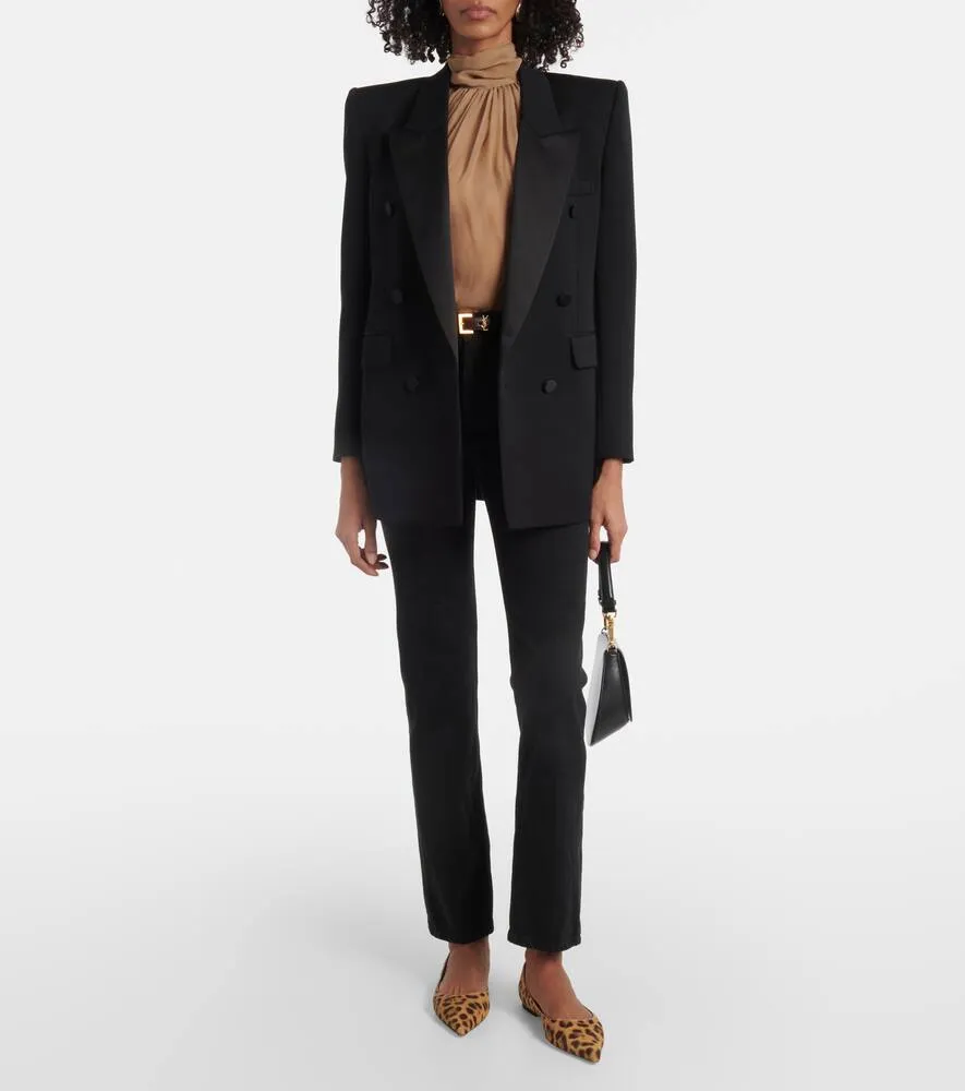 Jimmy Choo Love leopard-print ballet flats