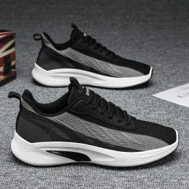 Men‘s summer fly-knit lightweight casual breathable sneakers