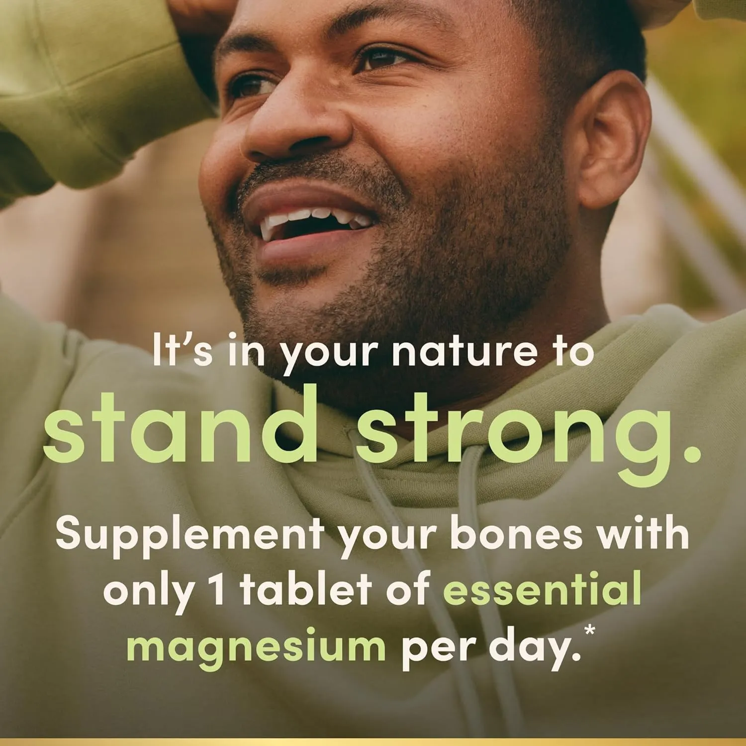 Nature's Bounty Magnesium Supplements - Magnesium 500 Mg Tablets for Bone & Muscle Health, 200 Count (Pack of 1)