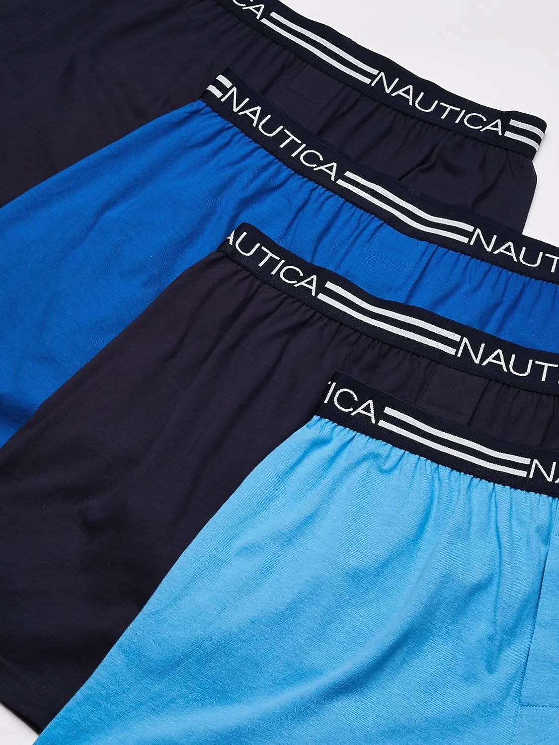 Nautica Men's Classic Cotton Loose Knit Boxer