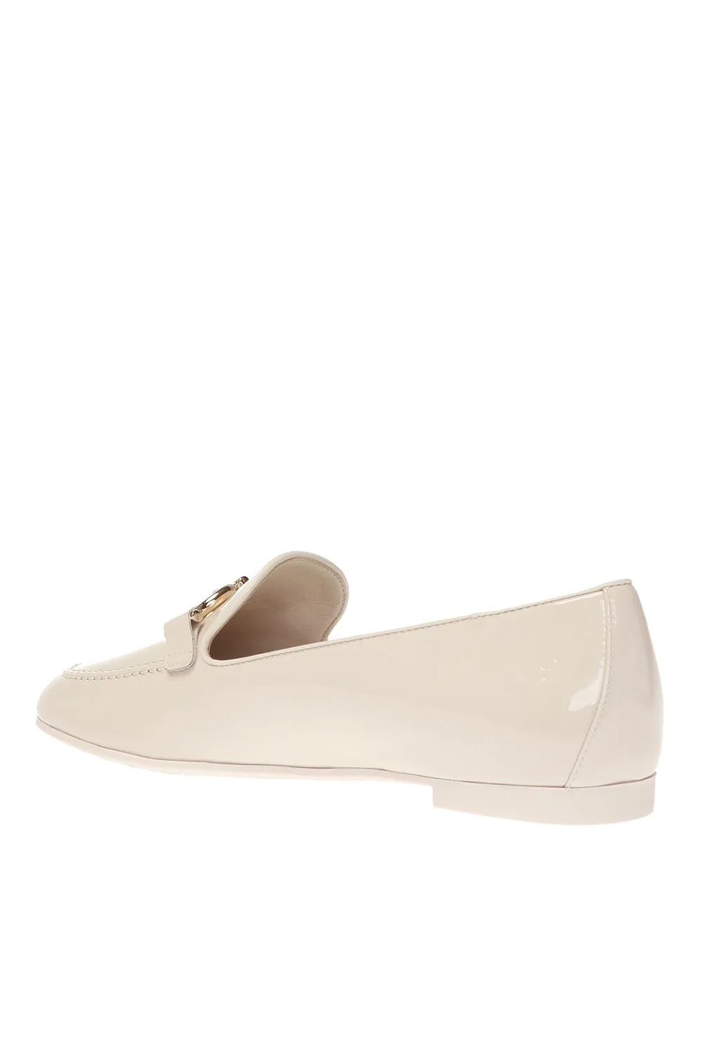 NEW SALVATORE FERRAGAMO Trifoglio Women's 727757 Bone Shoe Size 6 D MSRP $650