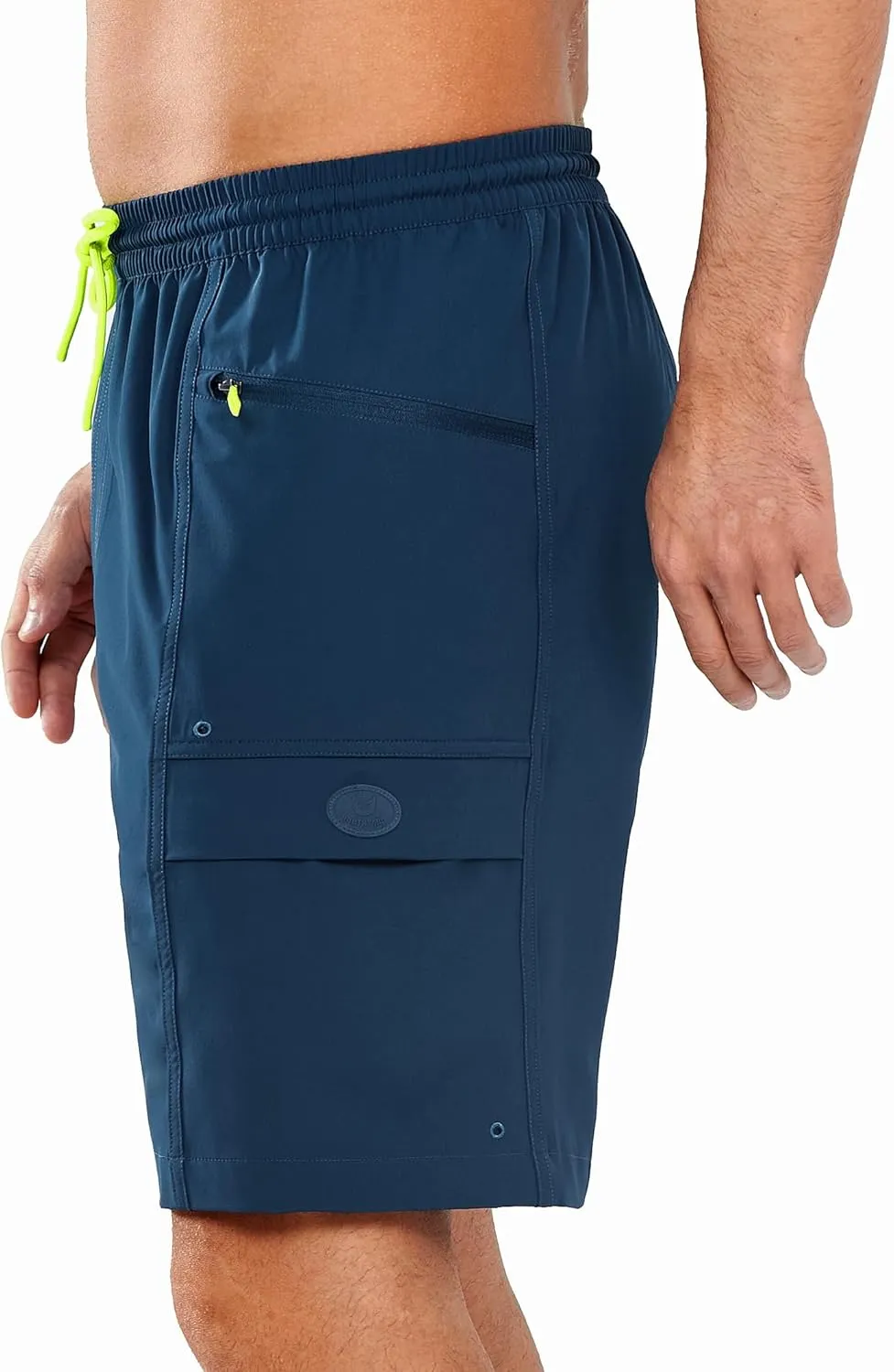 NORTHYARD Men's 9" Board Shorts with 4 Pockets Swim Trunks Swimwear for Men Bathing Suit - No Mesh Liner