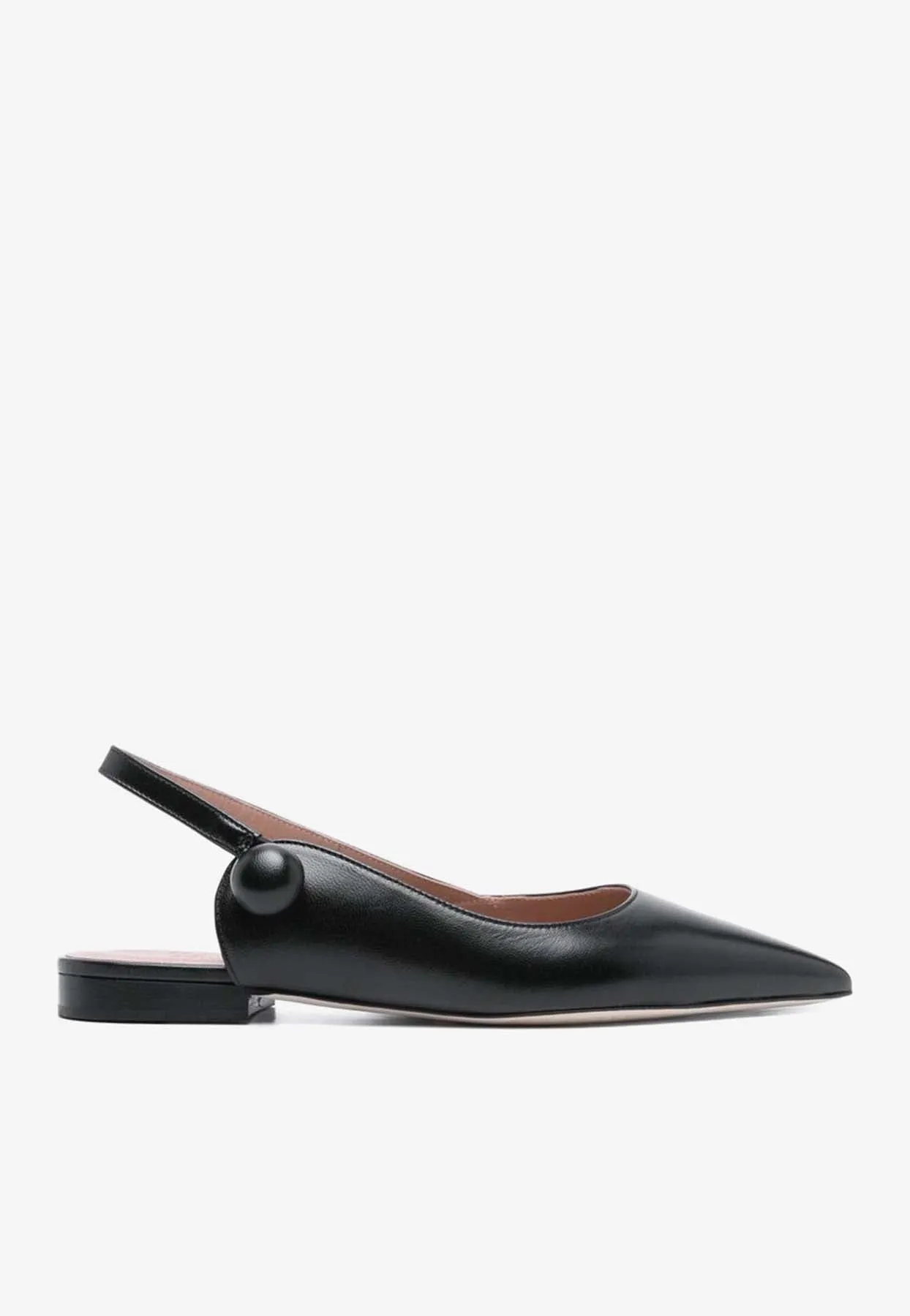 Palmer Pointed Leather Ballet Flats