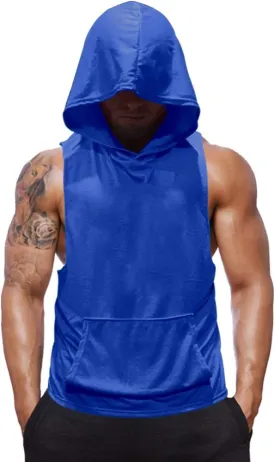 SZKANI Mens Skull Print Sleeveless Fitness Vest Bodybuilding Stringers Workout Tank Tops