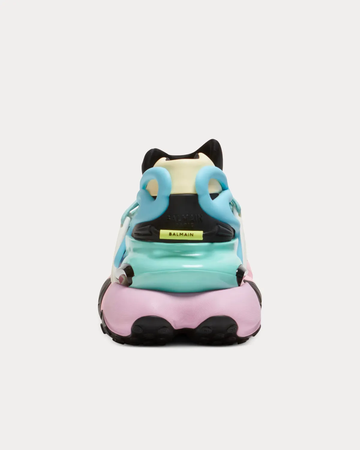 Unicorn Neoprene & Leather Black / Blue / Pink / Green Low Top Sneakers