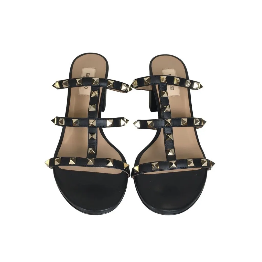 Valentino Rockstud Sandal Heels