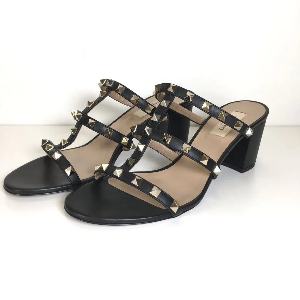 Valentino Rockstud Sandal Heels