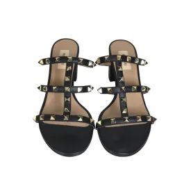 Valentino Rockstud Sandal Heels