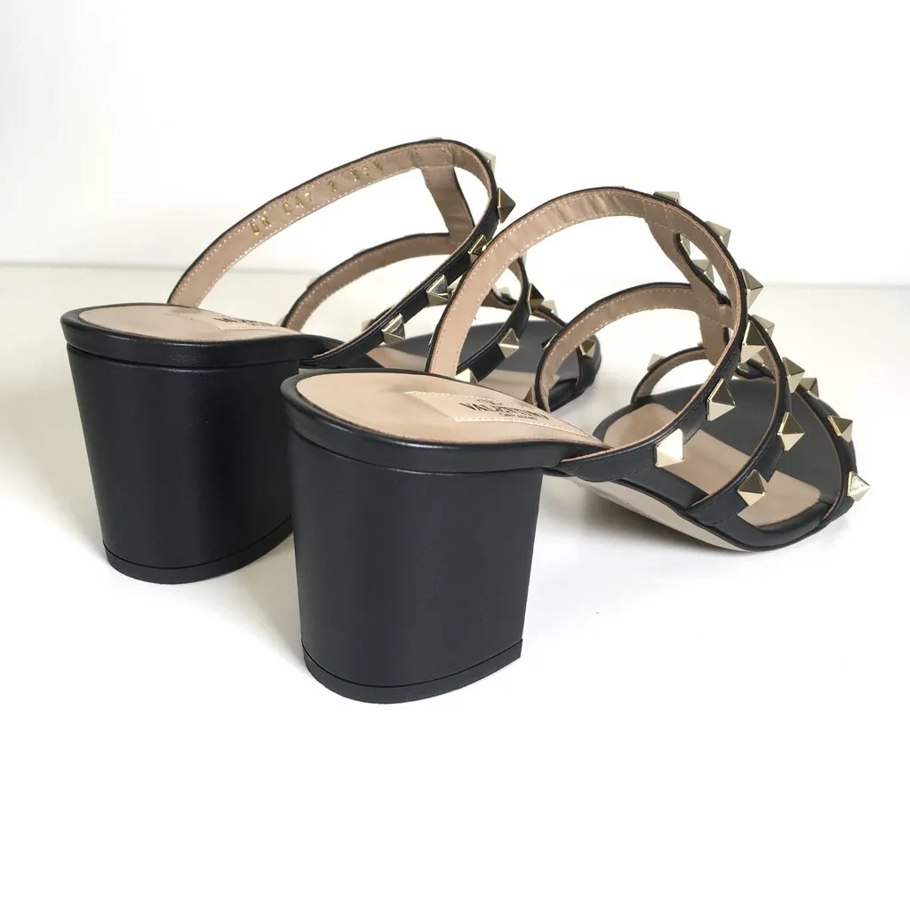 Valentino Rockstud Sandal Heels