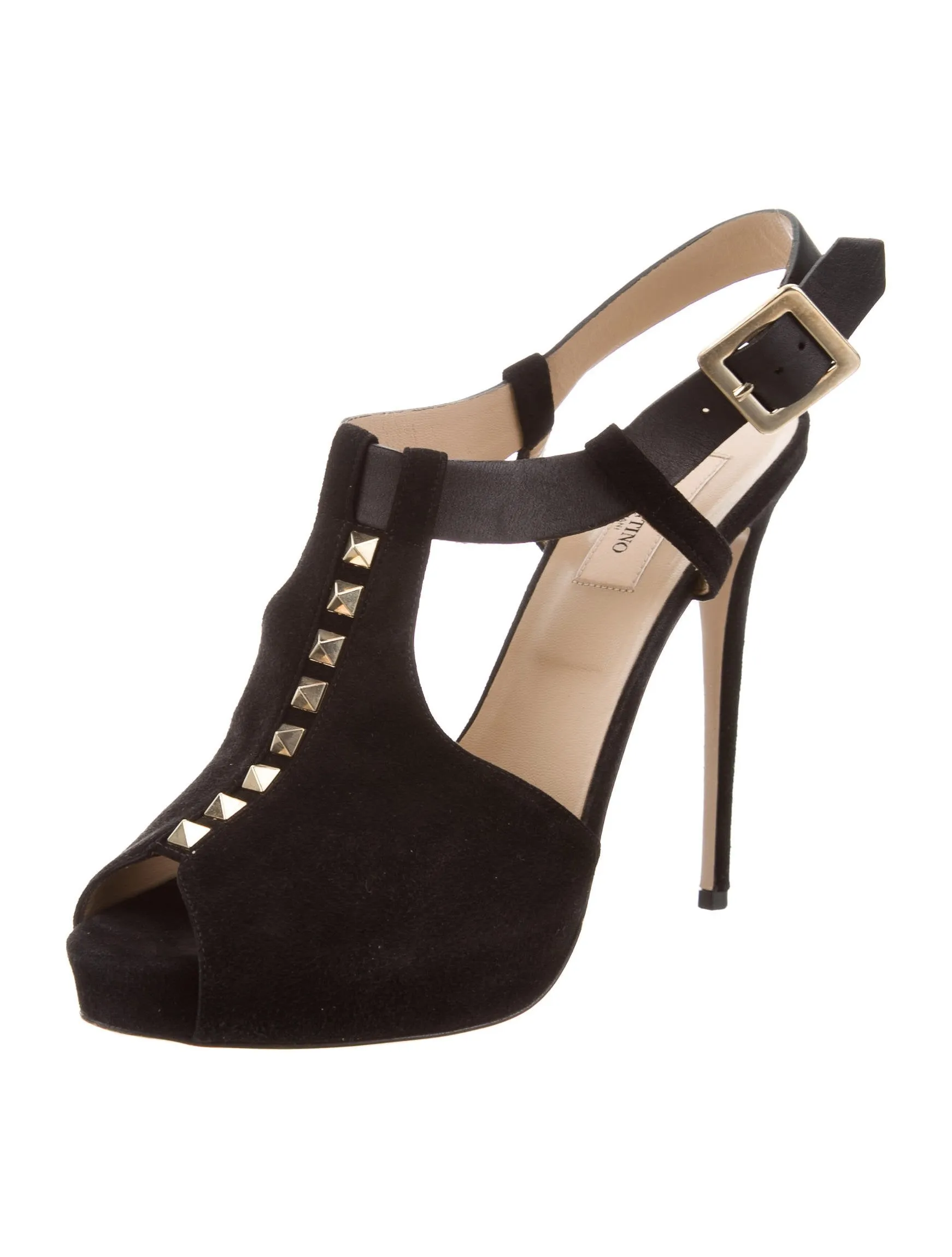 Valentino Rockstud sandals Shoes Pumps Size 36 1/2 UK 3.5 US 6.5 Ladies