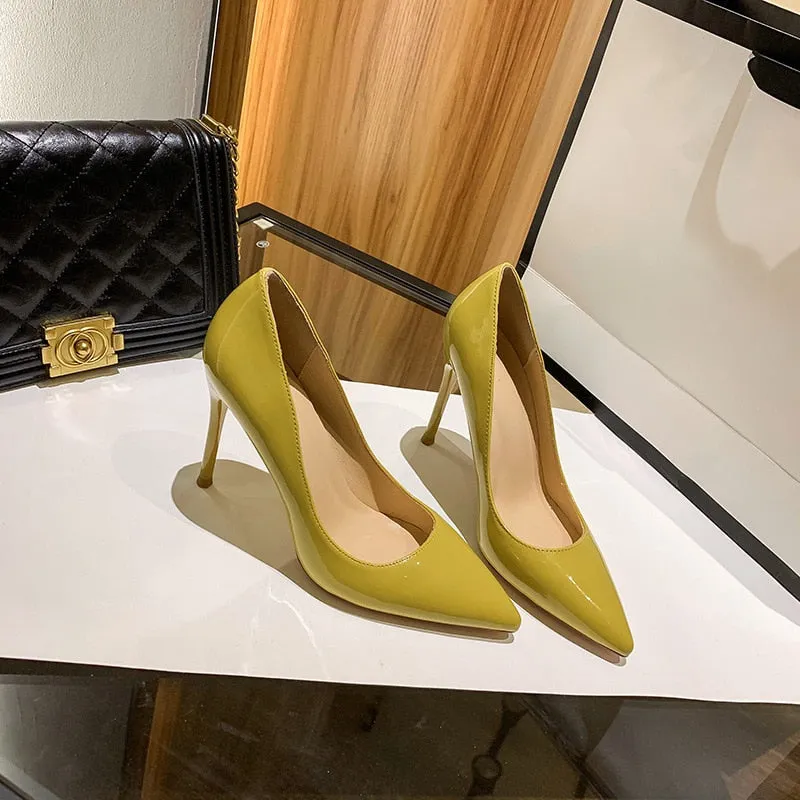 Women  Black Thin High Heel