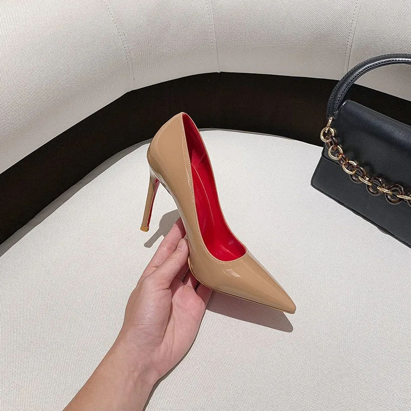 Women  Black Thin High Heel