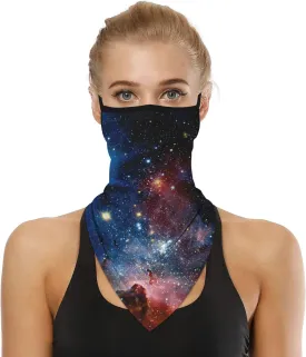 YAYOUREL Neck Gaiter Face Mask Covering Bandanas for Men Women Summer UV Face Scarf Mask Cover Facemask Balaclava Headbands