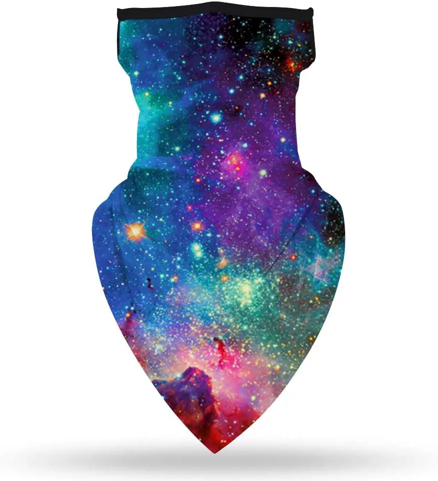 YAYOUREL Neck Gaiter Face Mask Covering Bandanas for Men Women Summer UV Face Scarf Mask Cover Facemask Balaclava Headbands