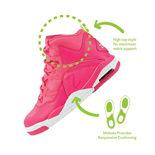 Zumba Sneakers High-Top Dance Shoes for Women Pink Air Classic Size 12